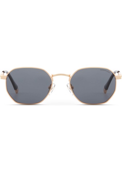 Ds 2331 C1 Metal Altın Unisex Güneş Gözlüğü