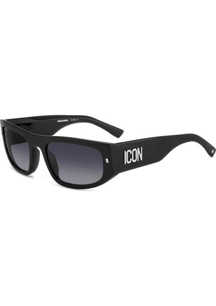 ICON0016/S 8079O Siyah Asetat Kadın Güneş Gözlüğü
