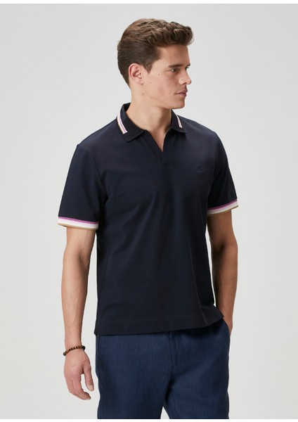 Lacivert Polo Triko