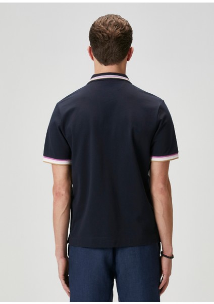 Lacivert Polo Triko