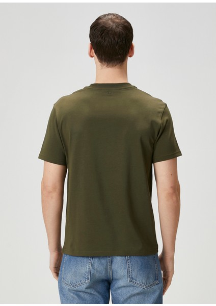Haki Organik Pamuk T-Shirt fırsatları