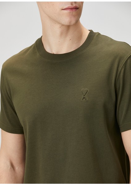 Haki Organik Pamuk T-Shirt indirimleri