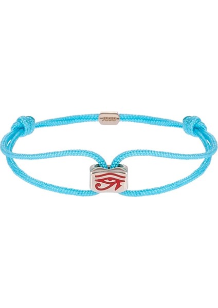 Eye Of Horus 14 Ayar Altın Unisex Ip Bileklik