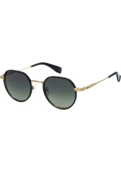 Beethoven 6787 Asetat 1 Oval Altın ve Siyah Unisex Güneş Gözlüğü fiyatları