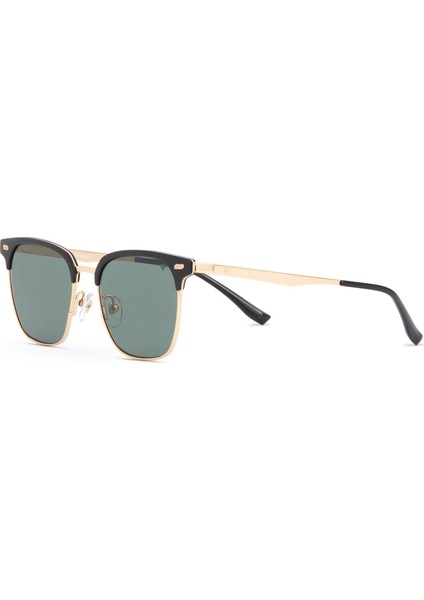 Bc 1341 C1 Siyah Altın Rengi Unisex Güneş Gözlüğü