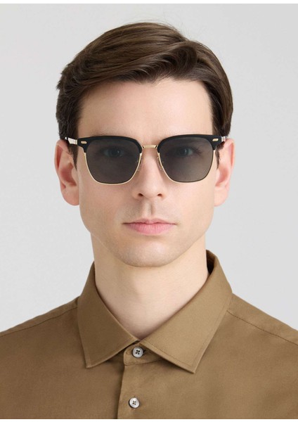 Bc 1341 C1 Siyah Altın Rengi Unisex Güneş Gözlüğü modelleri