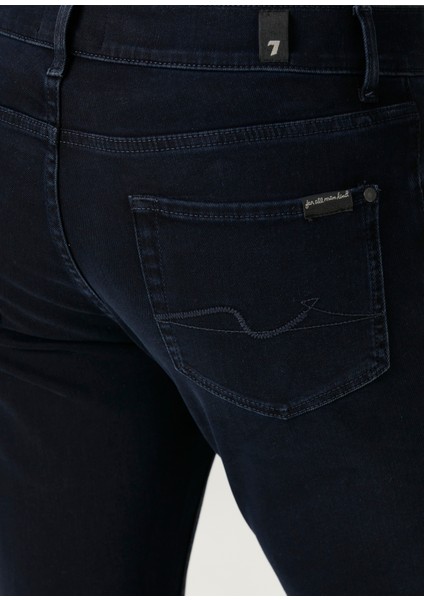 Slimmy Tapered Koyu Lacivert Jean Pantolon