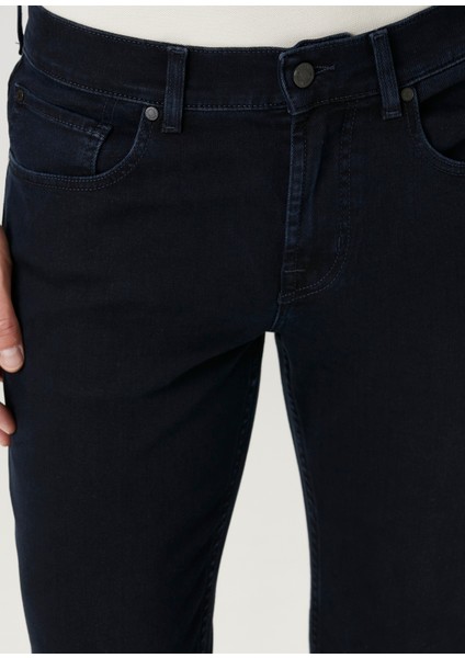 Slimmy Tapered Koyu Lacivert Jean Pantolon