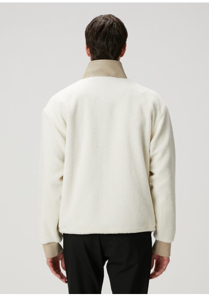 Bej Fleece Mont