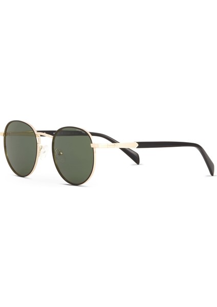 Ds 2385 C1 Siyah Altın Rengi Metal Unisex Güneş Gözlüğü fiyatları