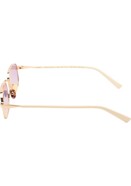 Edara Rose Gold Metal Kadın Güneş Gözlüğü fırsatları