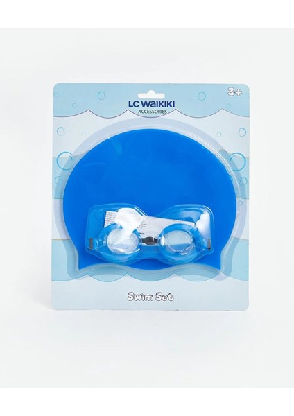 Renkli Çocuk Deniz Gözlüğü ve Bone Seti, Şık ve Rahat Kullanım Için Idealdir modelleri