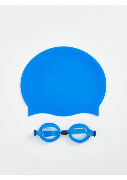 Renkli Çocuk Deniz Gözlüğü ve Bone Seti, Şık ve Rahat Kullanım Için Idealdir indirimleri