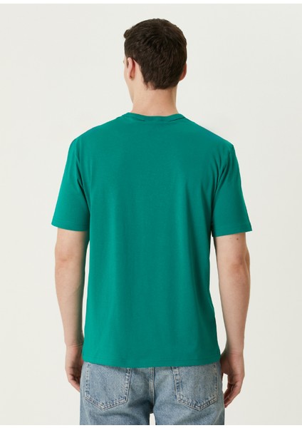 Yeşil Logo Nakışlı T-Shirt fırsatları