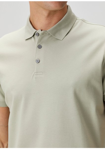 Yeşil Polo Yaka T-Shirt