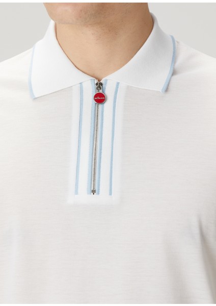 Beyaz Polo Yaka T-Shirt indirimleri