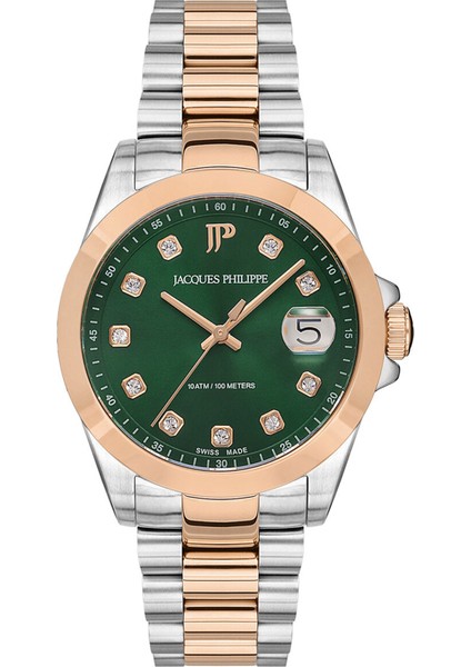 JPQLS3473X8RG Rose Gold Metalik Gri Kadın Kol Saati
