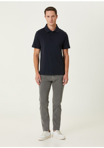 Slim Fit Lacivert Polo T-Shirt modelleri