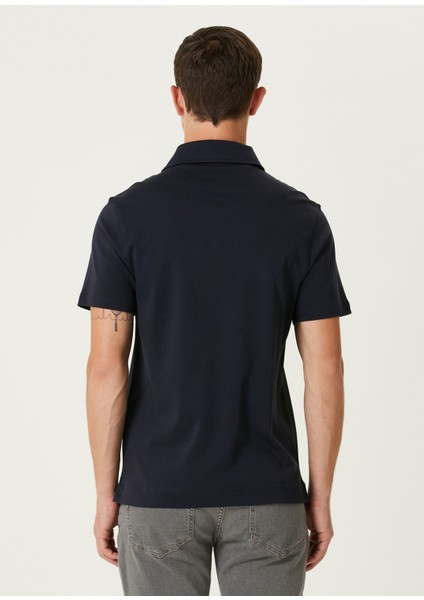 Slim Fit Lacivert Polo T-Shirt indirimleri