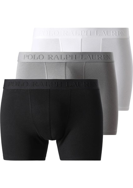 Colorblocked 3lü Boxer