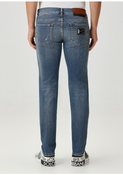 Skinny Fit Mavi Jean Pantolon modelleri