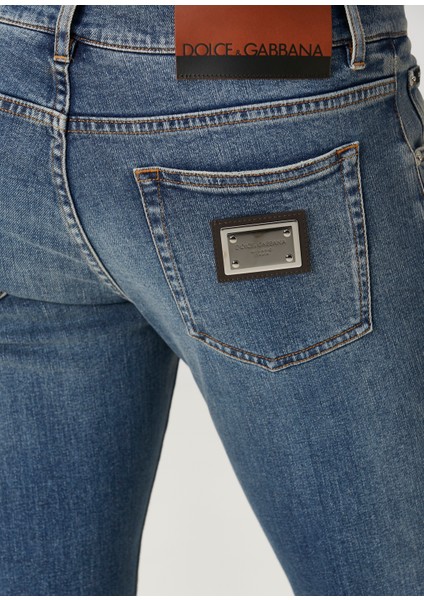 Skinny Fit Mavi Jean Pantolon indirimleri