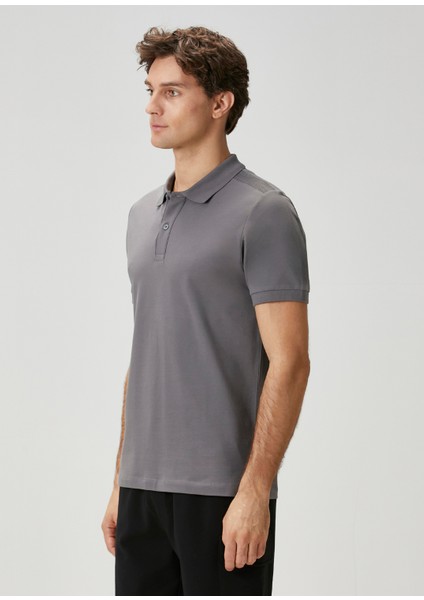 Gri Polo Yaka T-Shirt fırsatları