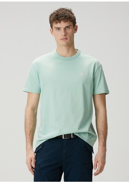 Su Yeşili Basic T-Shirt