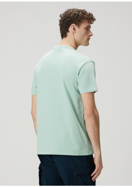 Su Yeşili Basic T-Shirt