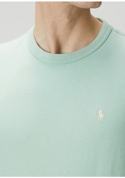 Su Yeşili Basic T-Shirt