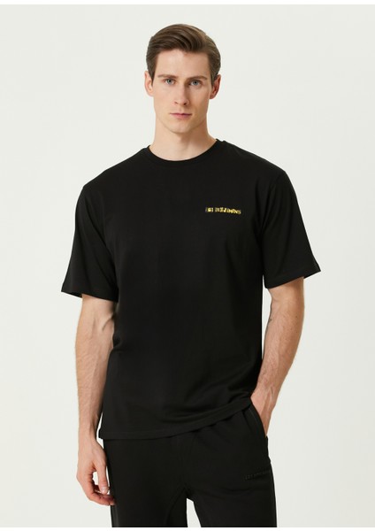 Relaxed Fit Siyah T-Shirt