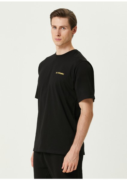 Relaxed Fit Siyah T-Shirt