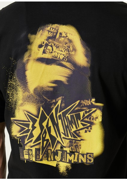 Relaxed Fit Siyah T-Shirt