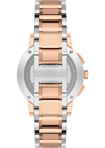 JPQLC323328 Rose Gold Metalik Gri Kadın Kol Saati modelleri