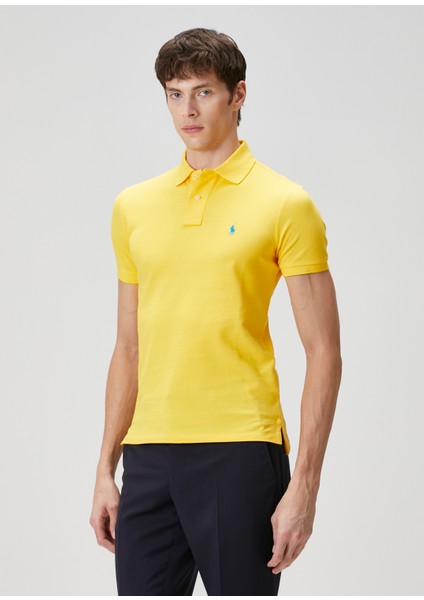 Sarı Polo Yaka T-Shirt modelleri