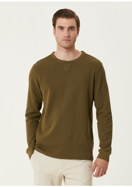 Origami Yeşil Sweatshirt