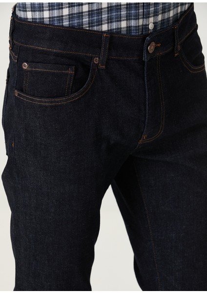 Slim Fit Lacivert Jean Pantolon fırsatları
