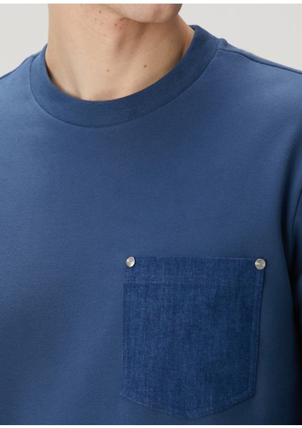 Mavi Logo Detaylı Sweatshirt indirimleri