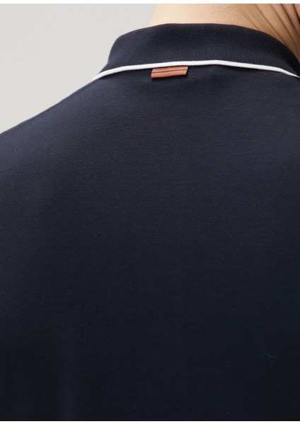 Lacivert Polo Yaka T-Shirt