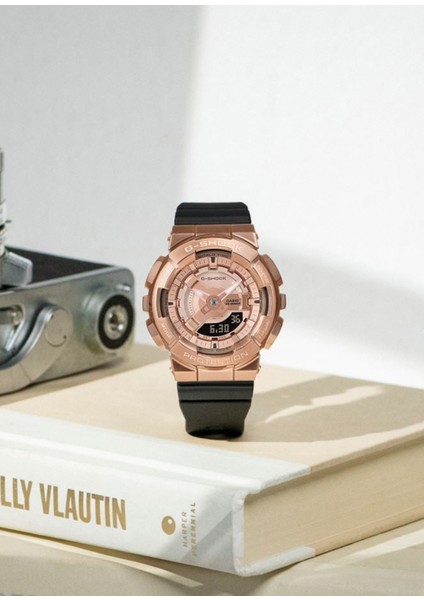 G-Shock GM-S110PG-1ADR Siyah Kadın Kol Saati