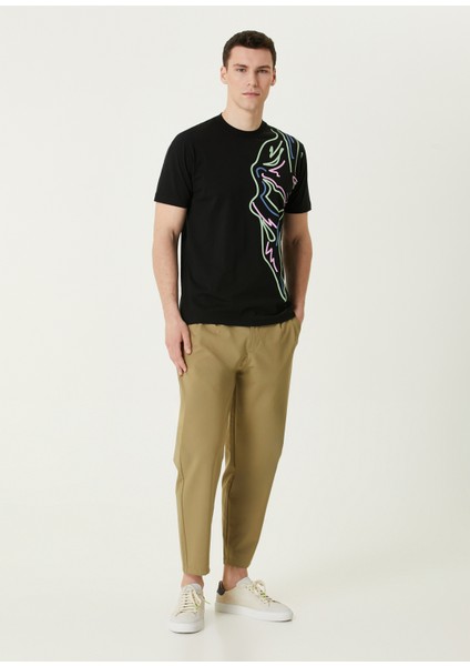 Siyah Baskılı T-Shirt fiyatları