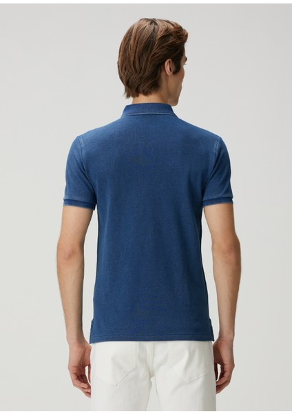 Indigo Polo Yaka T-Shirt fırsatları