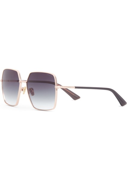 Cr 80069 C3 Rose Gold Metal Kadın Güneş Gözlüğü