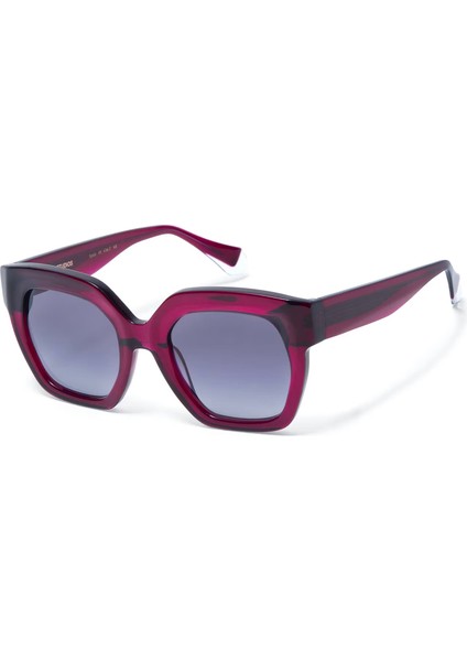 Pia 6866 6 Dikdörtgen Bordo Unisex Güneş Gözlüğü fiyatları