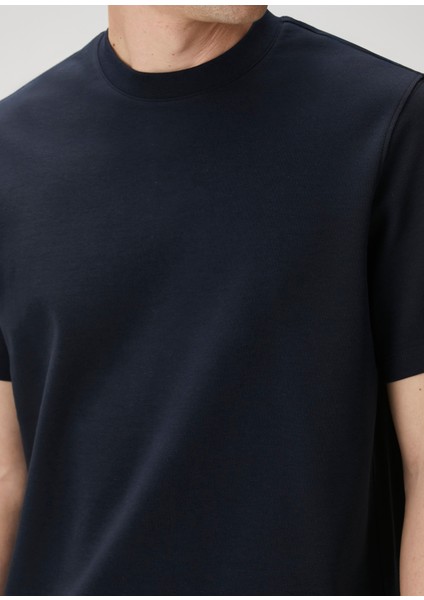 Lacivert Kısa Kollu Sweatshirt