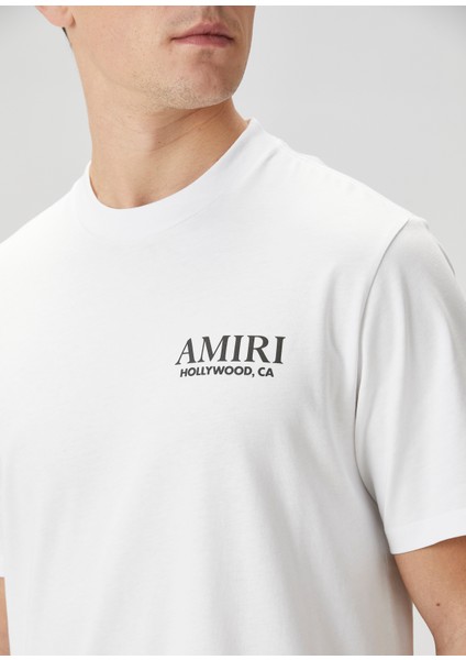 Beyaz Logo Baskılı T-Shirt indirimleri