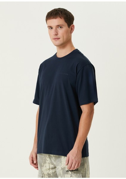 Lacivert Logo Detaylı T-Shirt modelleri