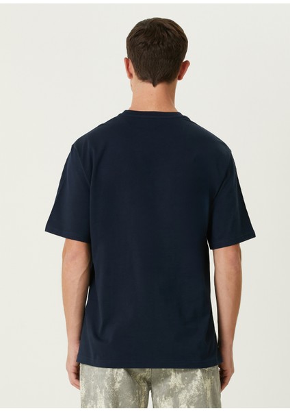 Lacivert Logo Detaylı T-Shirt fırsatları