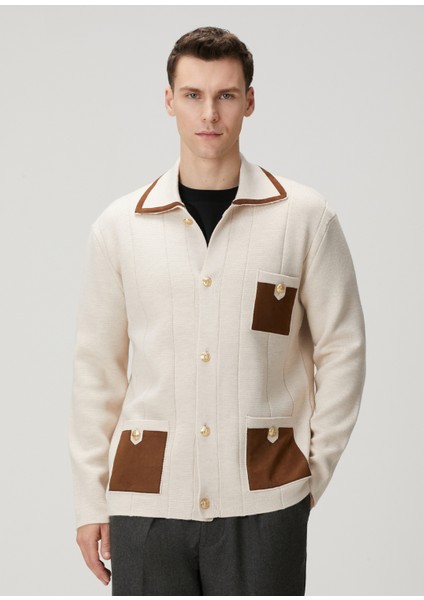 Naturel Merino Triko Hırka