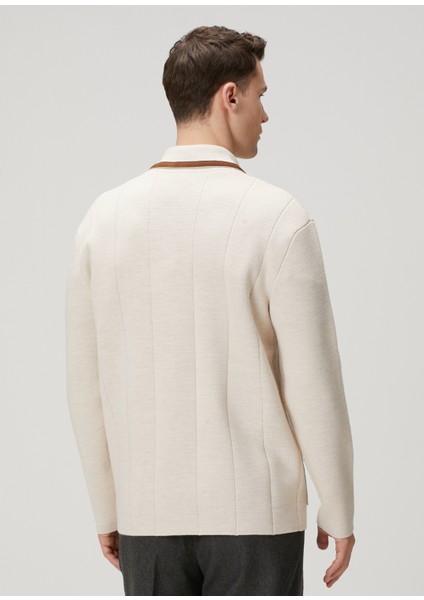 Naturel Merino Triko Hırka